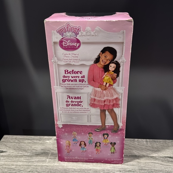 NEW: My First Disney Princess: Toddler Belle - 13” Toy Doll - Picture 4 of 16